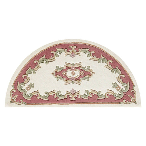 Image of Royal Cream Rose Area Rug RUGSANDROOMS 