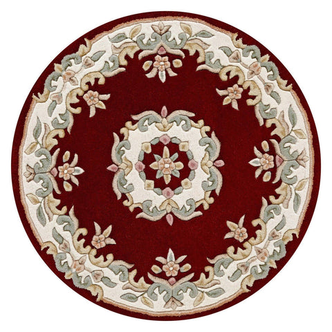 Image of Royal Red Area Rug RUGSANDROOMS 
