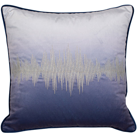 Malini Shadow Blue Cushion
