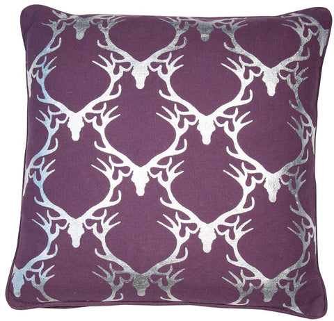 Malini Dasher Purple Cushion