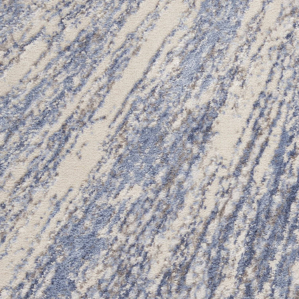 Arianna Blue/Grey Area Rug RUGSANDROOMS 