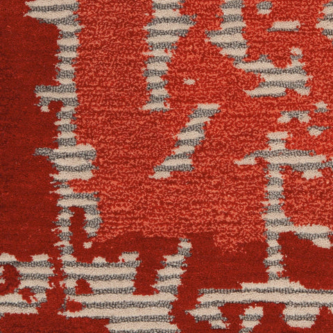 Image of Angela Beige/Red Area Rug RUGSANDROOMS 