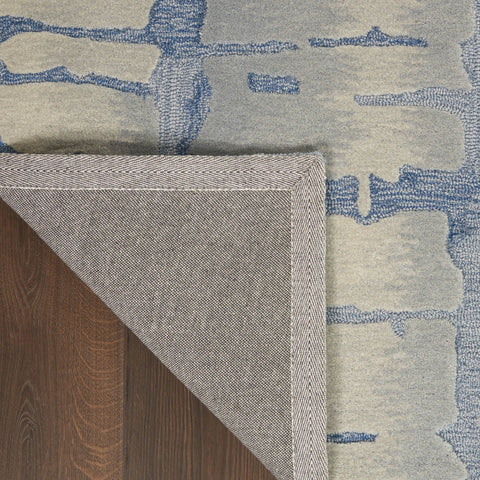 Image of Angela Blue/Grey Area Rug RUGSANDROOMS 