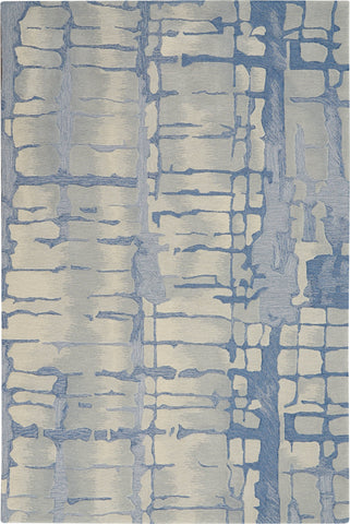 Image of Angela Blue/Grey Area Rug RUGSANDROOMS 