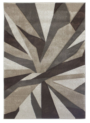Nimi Beige/Brown Area Rug RUGSANDROOMS 