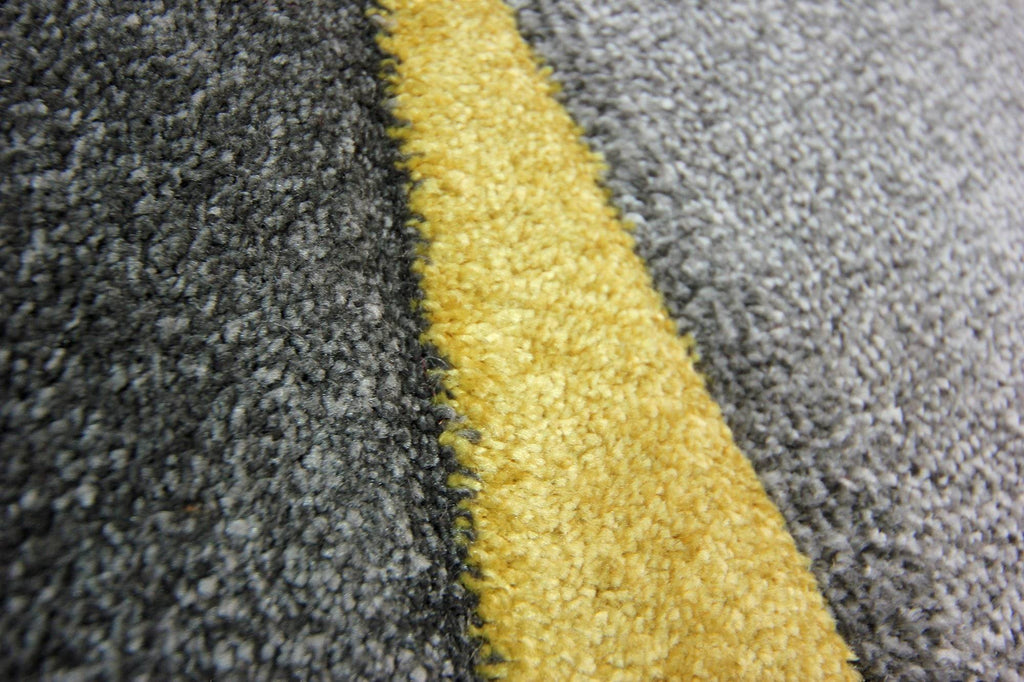 Shatter Ochre Area Rug RUGSANDROOMS 
