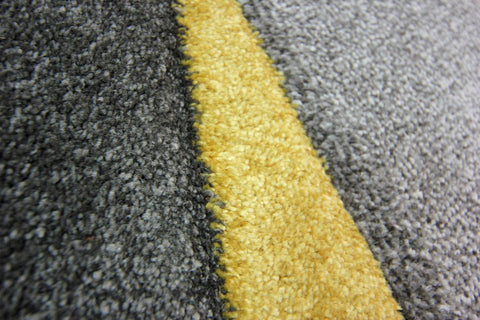 Image of Shatter Ochre Area Rug RUGSANDROOMS 