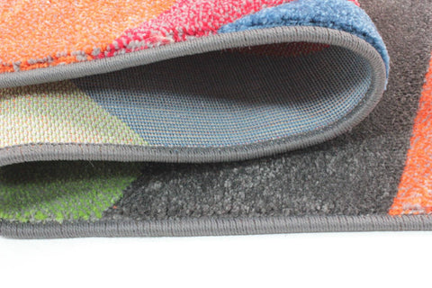 Image of Shatter Multi-Coloured Area Rug RUGSANDROOMS 