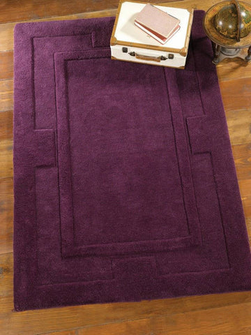Venice Purple Area Rug RUGSANDROOMS 