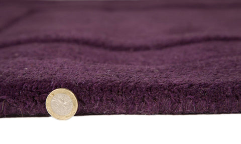 Image of Venice Purple Area Rug RUGSANDROOMS 