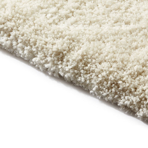 Image of Soft Shaggy Cream Area Rug RUGSANDROOMS 