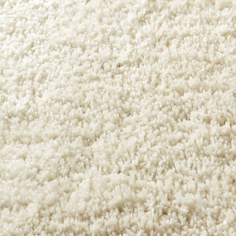 Image of Soft Shaggy Cream Area Rug RUGSANDROOMS 