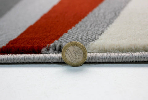 Image of Tekla Terracotta Area Rug RUGSANDROOMS 