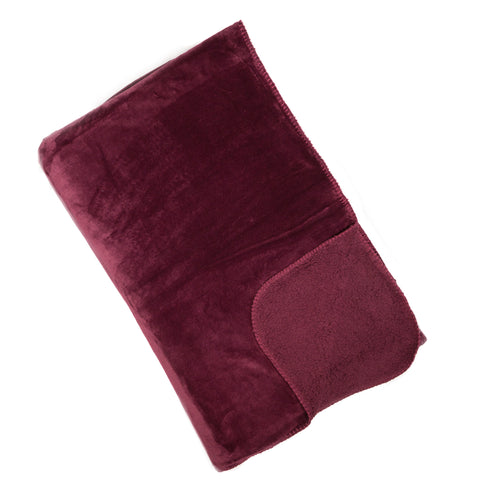 Malini Cosy Aubergine Throw