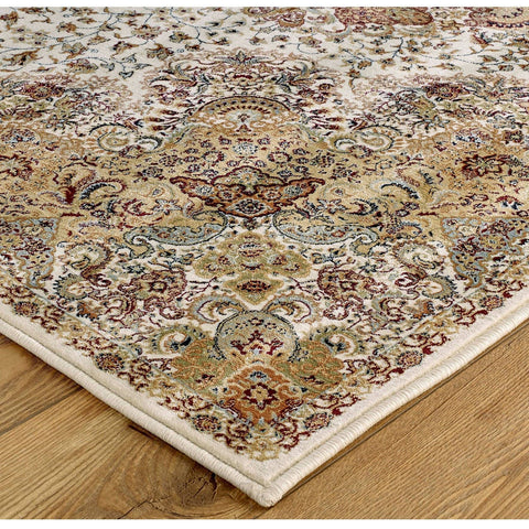 Image of Tabriz Ivory Area Rug RUGSANDROOMS 
