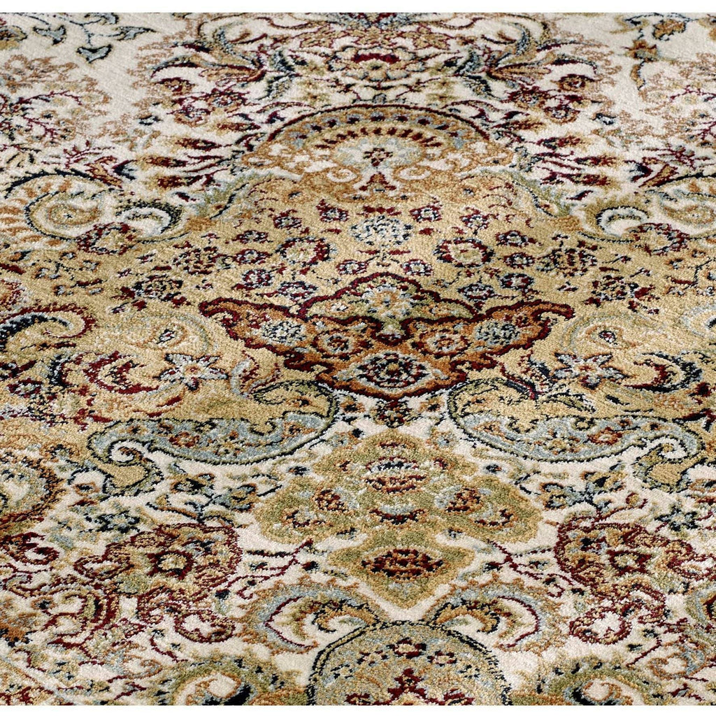 Tabriz Ivory Area Rug RUGSANDROOMS 