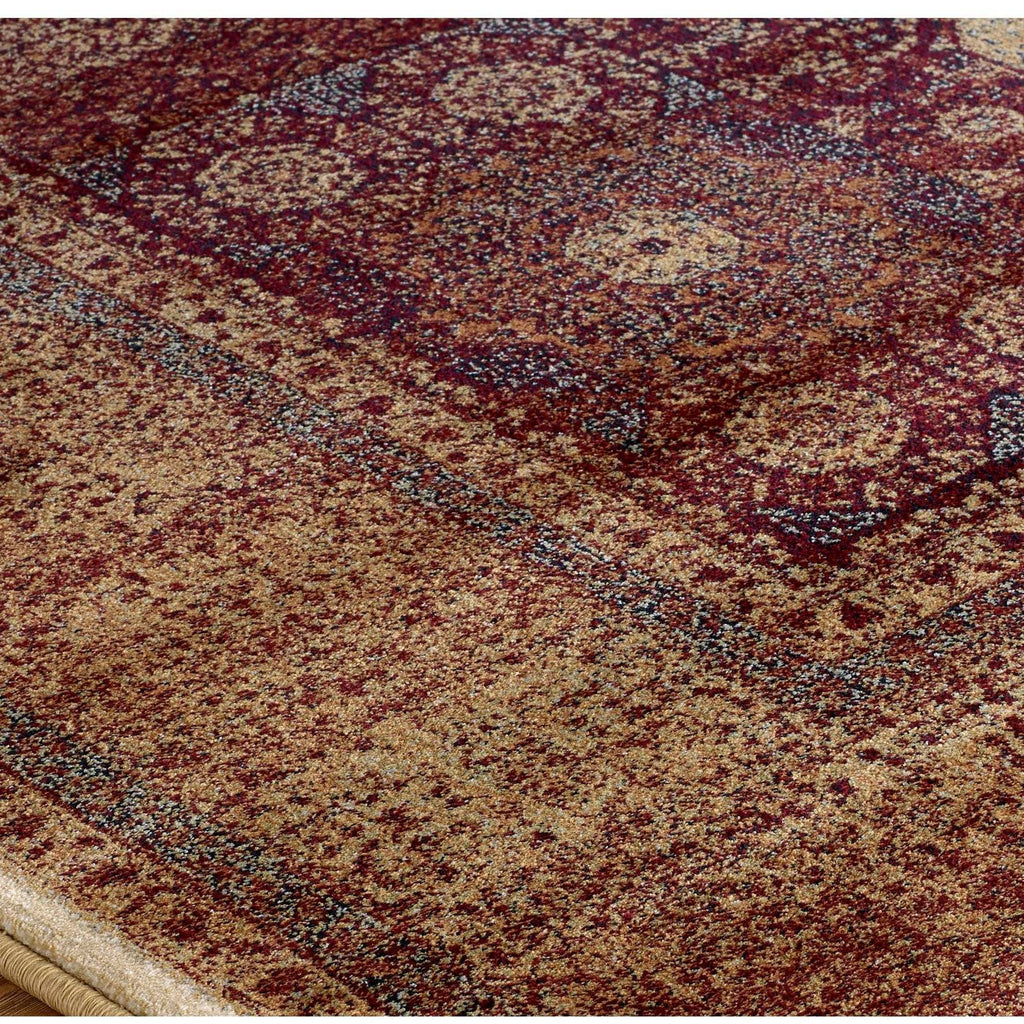 Tabriz Terracotta Area Rug RUGSANDROOMS 