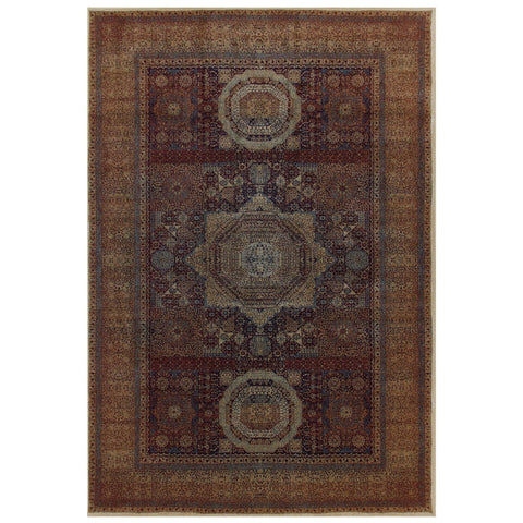 Tabriz Terracotta Area Rug RUGSANDROOMS 