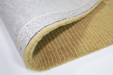 Image of Plain Ochre Area Rug RUGSANDROOMS 