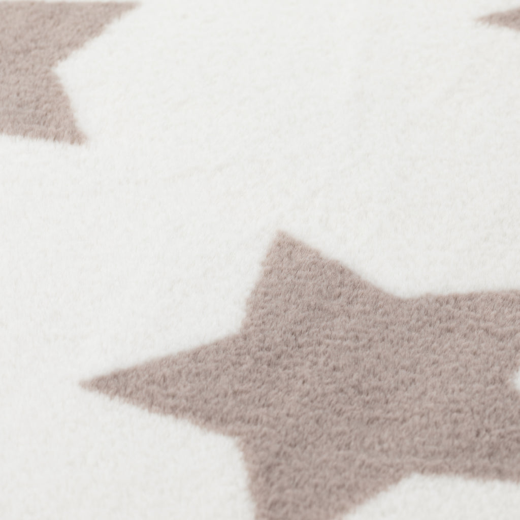 Sherbet White Stars Area Rug