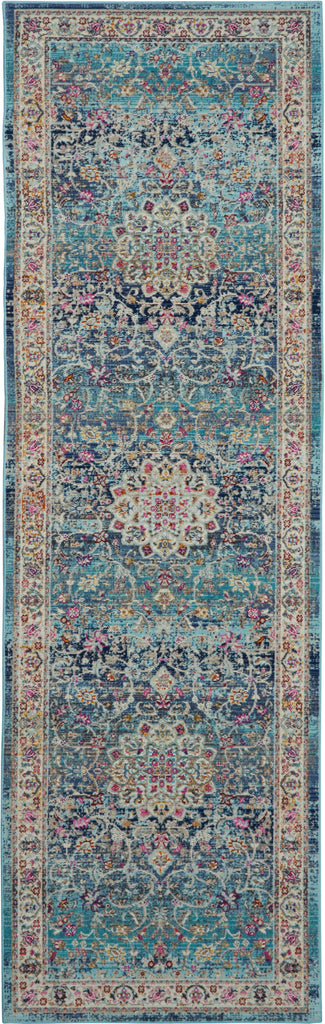 Vintage Blue Area Rug RUGSANDROOMS 