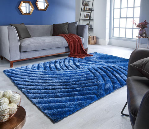 Damien Blue Area Rug