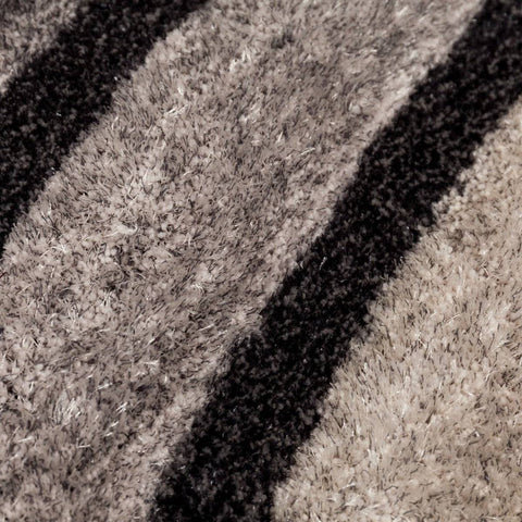Image of Hexagon Grey Area Rug RUGSANDROOMS 
