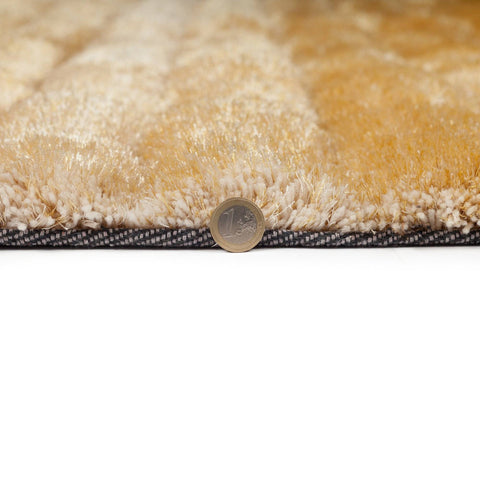 Image of Ombre Ochre Area Rug RUGSANDROOMS 