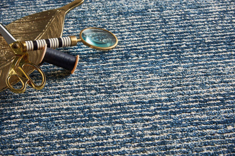 Image of Carina Blue Area Rug RUGSANDROOMS 