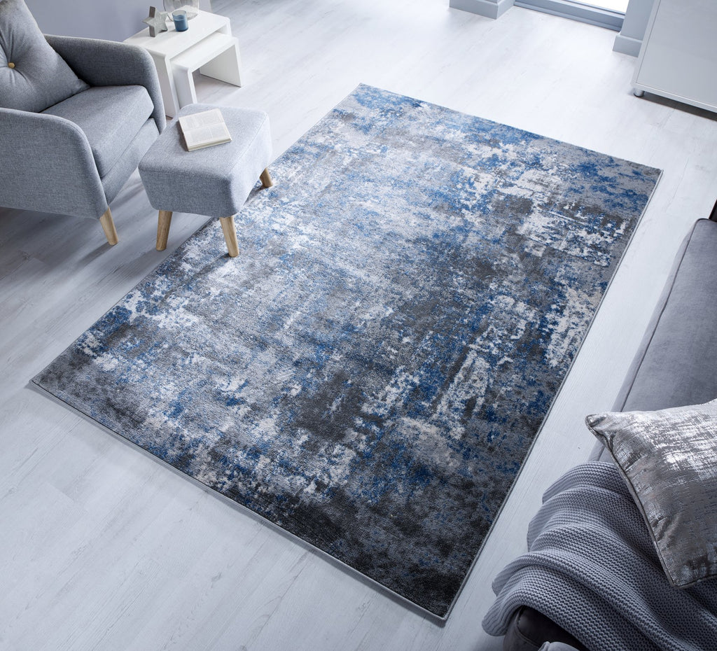 Denver Blue/Grey Area Rug
