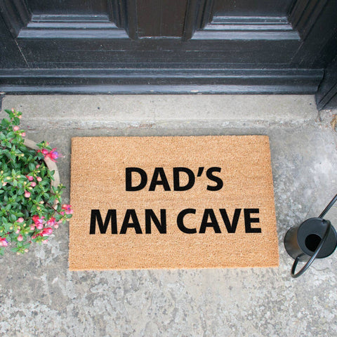 Dad's Man Cave doormat RUGSANDROOMS 