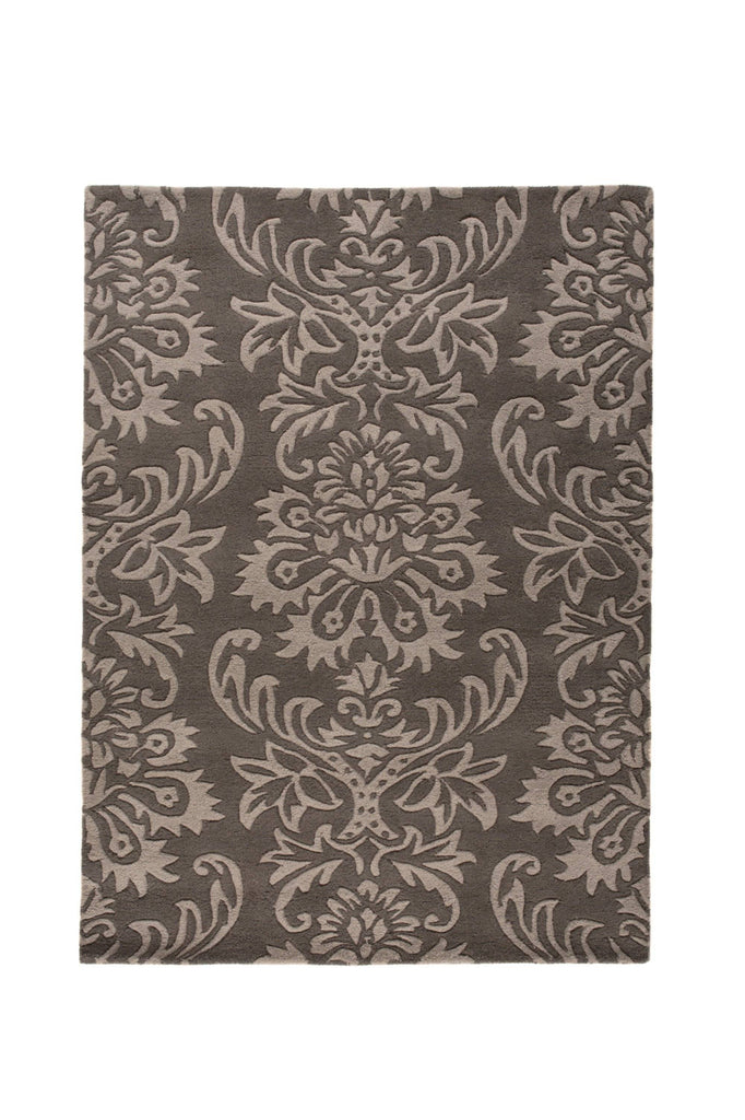 Runa Grey Area Rug RUGSANDROOMS 