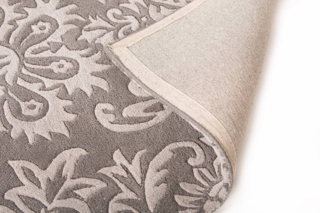 Runa Grey Area Rug RUGSANDROOMS 