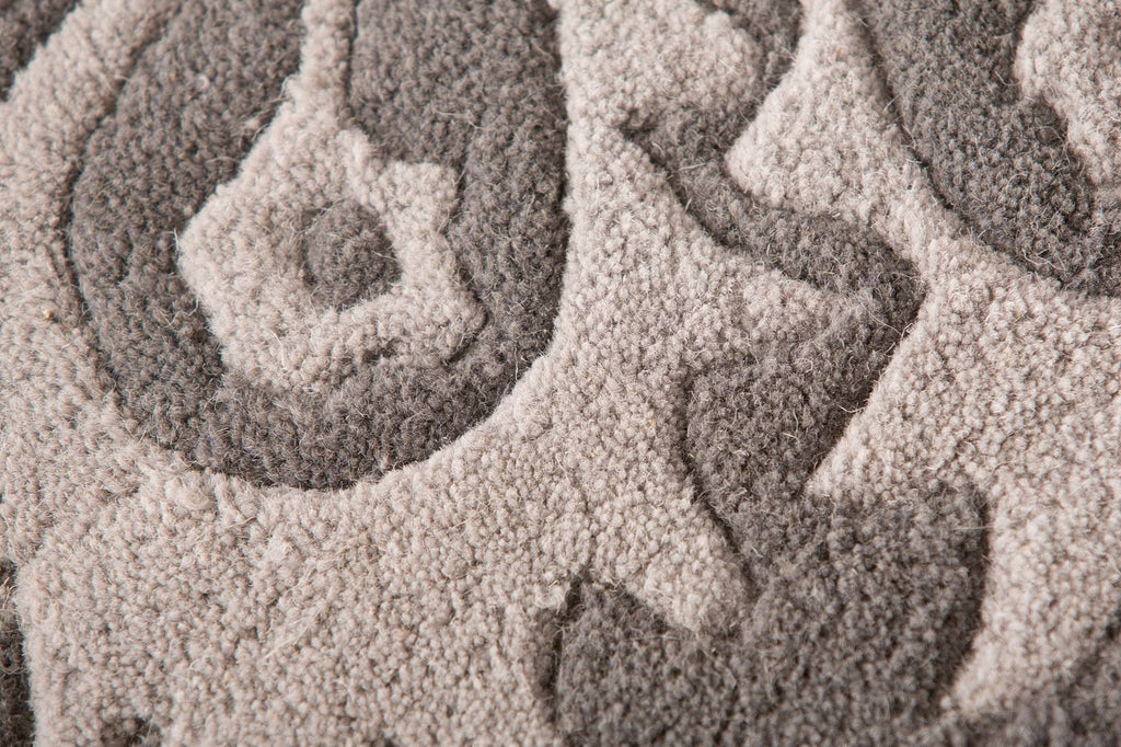 Runa Grey Area Rug RUGSANDROOMS 