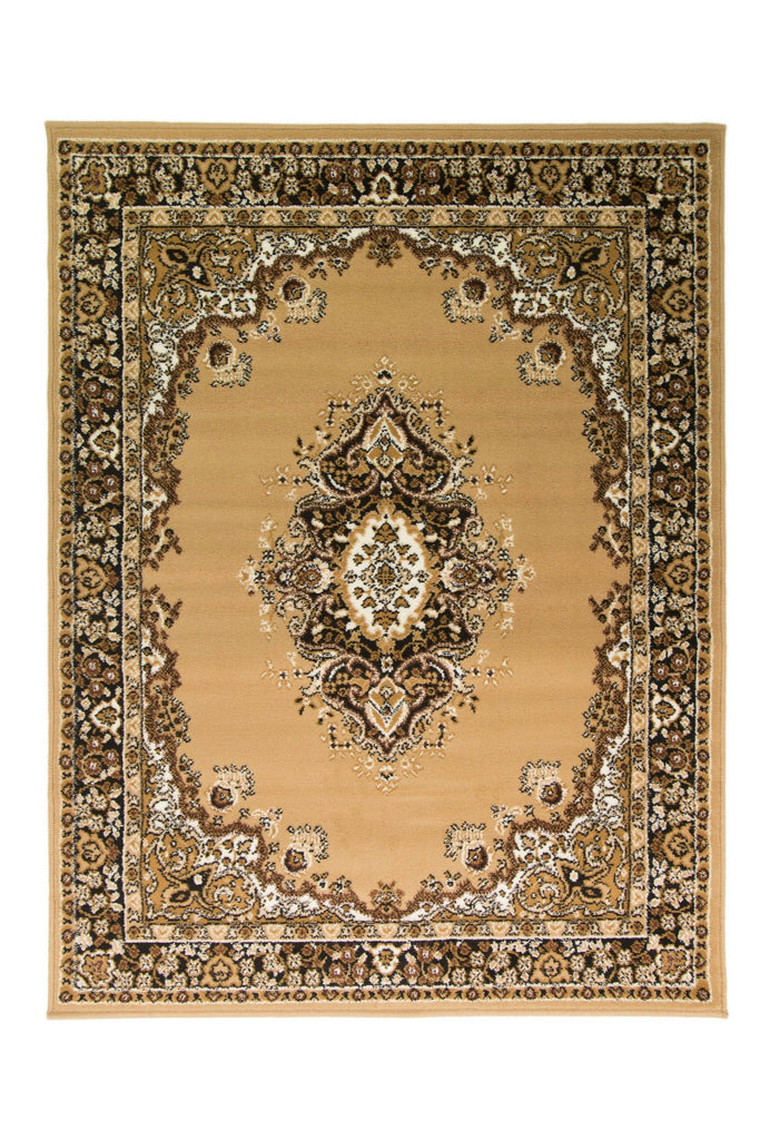 Yuri Beige Area Rug RUGSANDROOMS 