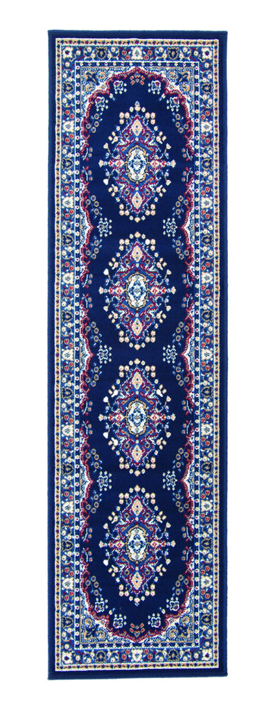 Yuri Navy Area Rug RUGSANDROOMS 