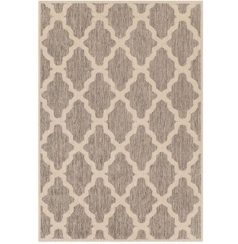 Trellis Grey Area Rug RUGSANDROOMS 