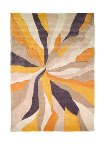 Maddie Ochre Area Rug RUGSANDROOMS 