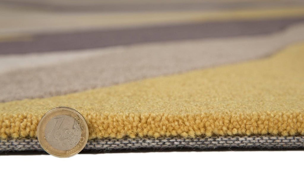 Maddie Ochre Area Rug RUGSANDROOMS 
