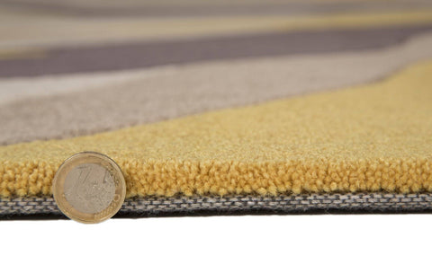 Image of Maddie Ochre Area Rug RUGSANDROOMS 