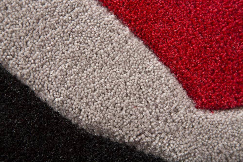 Maddie Red Area Rug RUGSANDROOMS 
