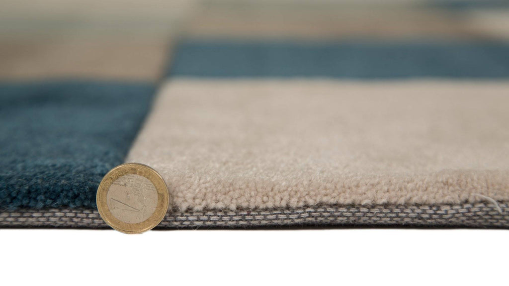 Wera Teal/Duck Egg Area Rug RUGSANDROOMS 