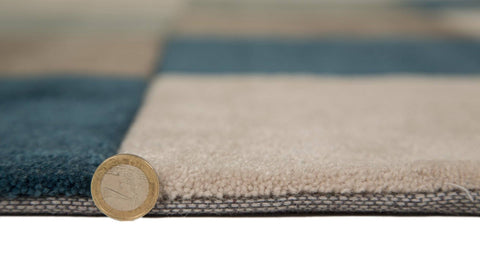 Image of Wera Teal/Duck Egg Area Rug RUGSANDROOMS 