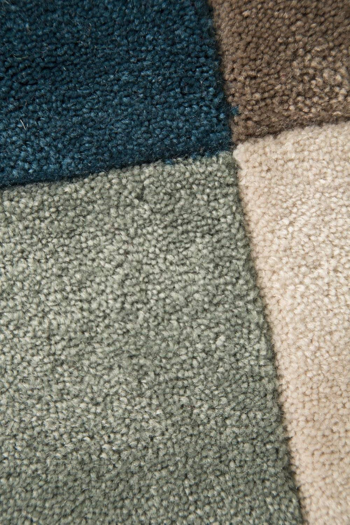 Wera Teal/Duck Egg Area Rug RUGSANDROOMS 