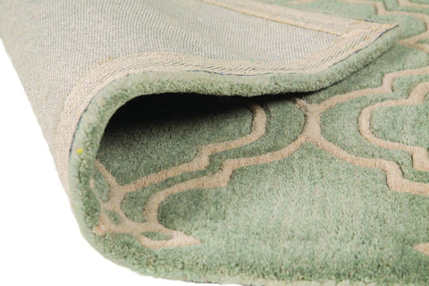 Image of Marrakesh Duck Egg Area Rug RUGSANDROOMS 