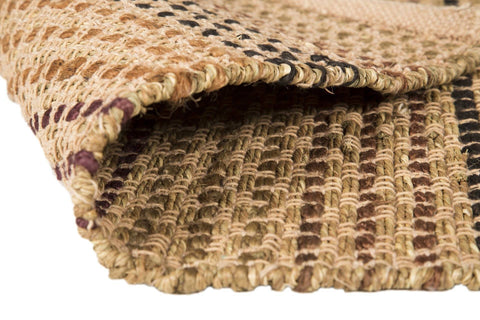 Image of Seagrass Terracotta Area Rug RUGSANDROOMS 