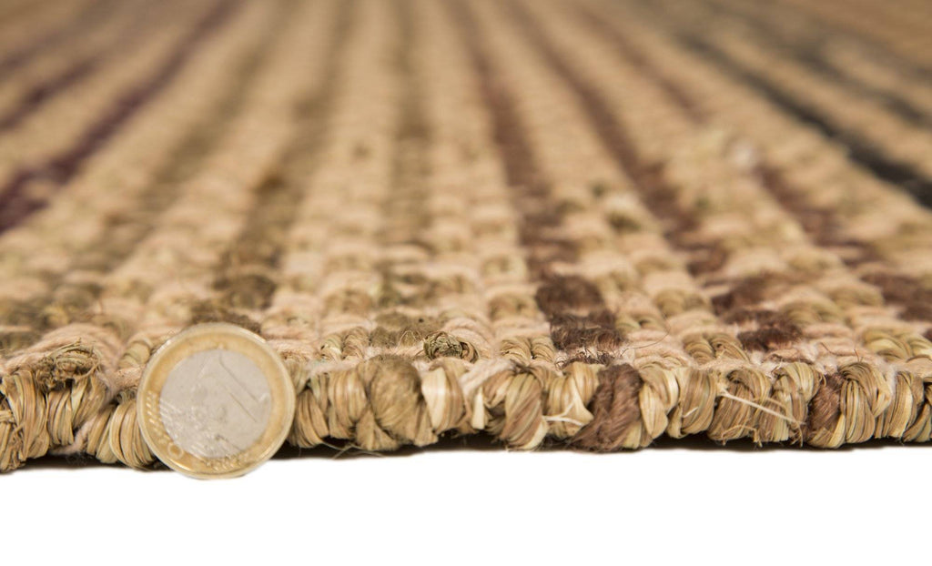 Seagrass Terracotta Area Rug RUGSANDROOMS 